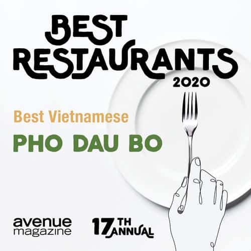 Avenue — Best Vietnamese, 2020