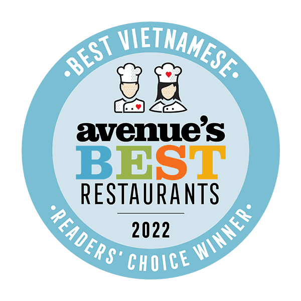 Avenue — Best Vietnamese, Readers’ Choice Winner, 2022